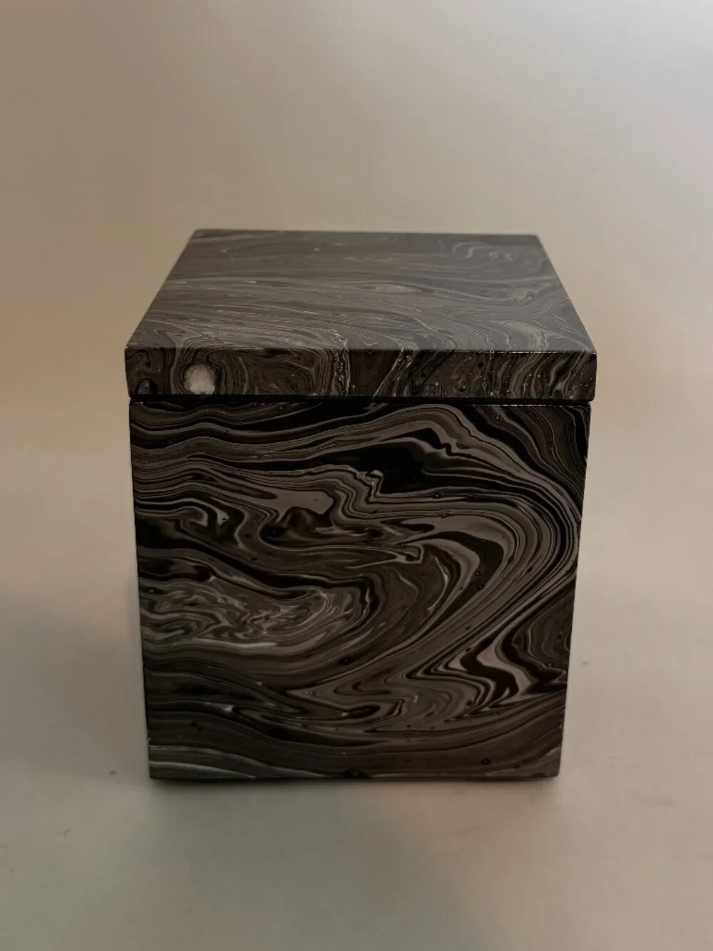 Pigeon and Poodle - Micco Black Marble - Canister